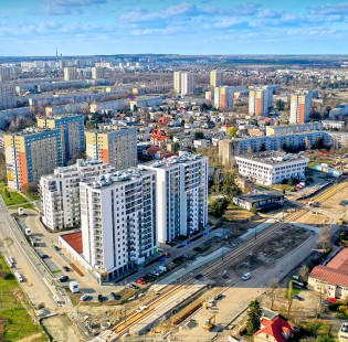 [Poznań] Budowa trasy tramwajowej na Naramowice [02.04.2021]